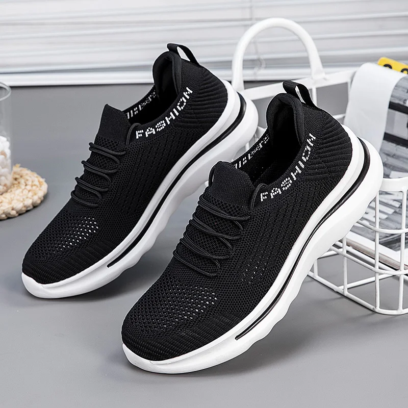 

Men Running Sport Shoes Breathable Mens Popular Sport Training Sneaker with Socks Light Weight Male Outdoor Free Running Shoes