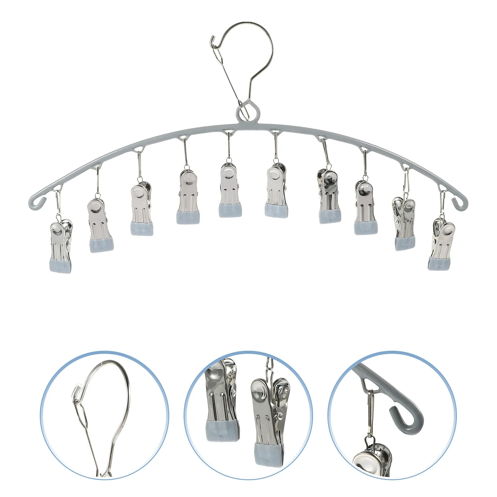 Sock Dryer Laundry Rack Clip Hanger Sturdy Home Use Versatile Sock Underwear Dryer Balcony Air Drying Rack Drying Socks Hanger