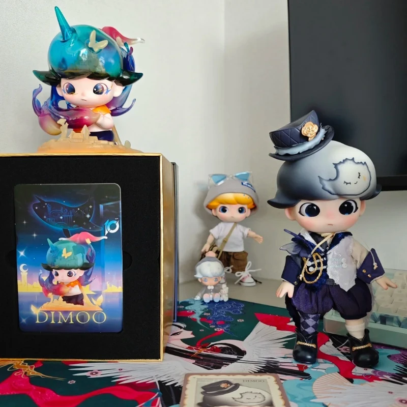 

POPMART DIMOO WORLD × Honor of Kings 10th Anniversary Limited Edition and Inuyasha Sesshoumaru Figurine Trend toy Gifts