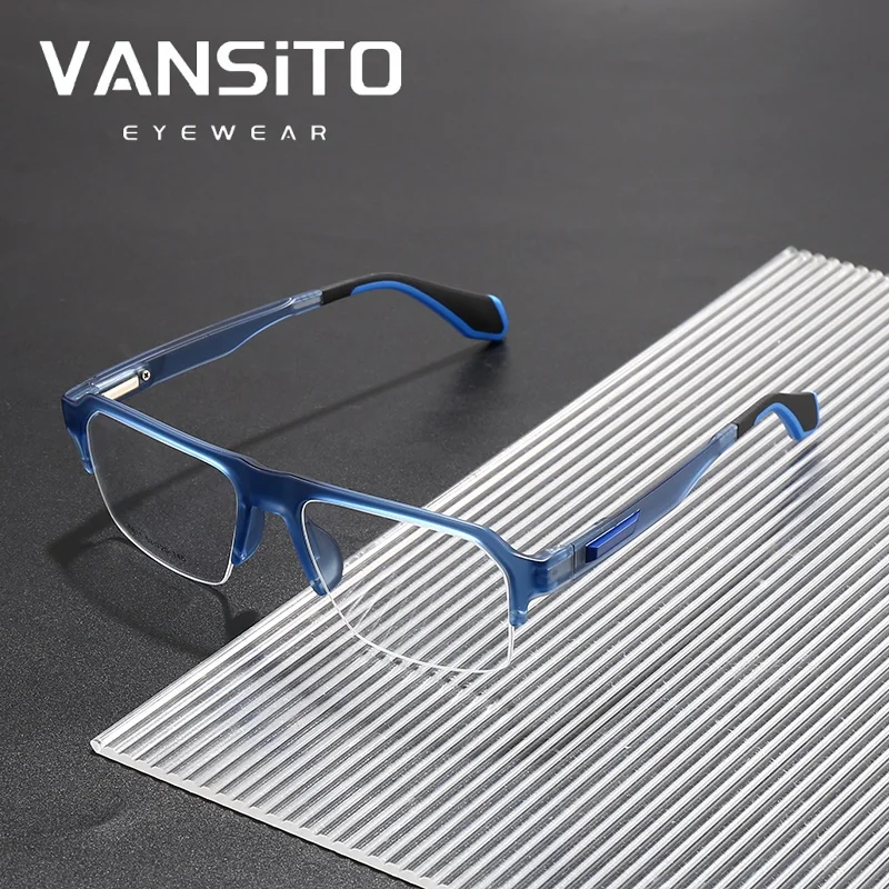 

VANSITO 2025 FASHION Classic Sport Optical Square Computer Anti Blue Light Blocking Glasses Unisex Eyeglasses Frames