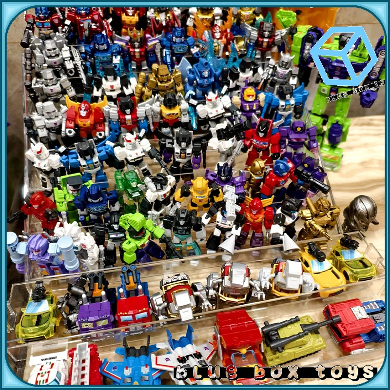 

Genuine New Blokees 2025 Transformers Defenoer Version V5 V4 V3 V2 V1 Action Figure Optimus Prime Blind Box Collect Toys Gift