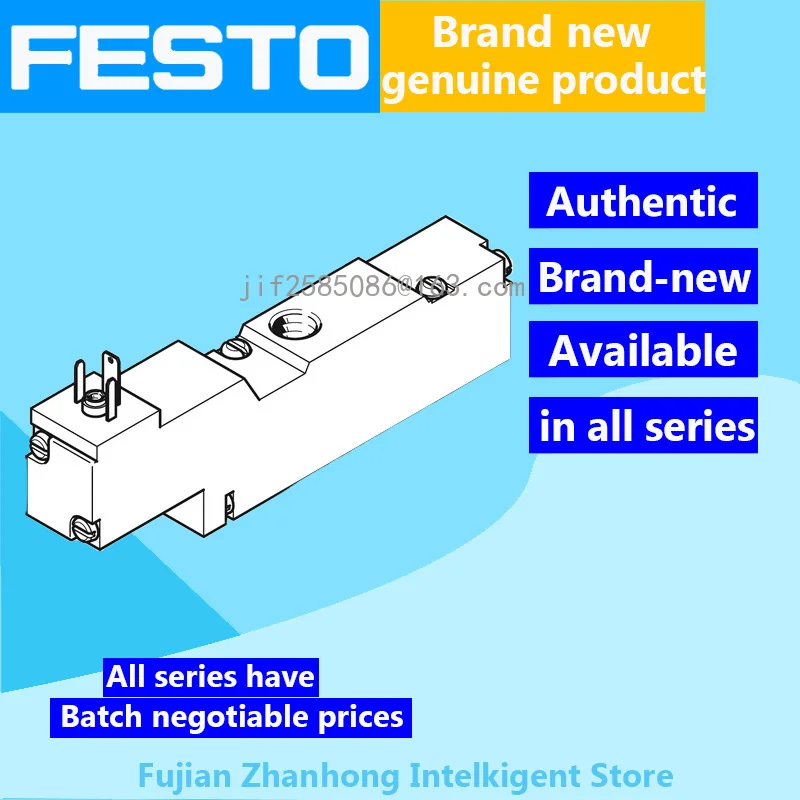 Oryginalne FESTO 173006 MEBH-5/2-1/8-P-B, 173012 MEBH-5/2-1/8-P-L-B, 173018 MEBH-5/3 g-1/8-P-B, cena do negocjacji