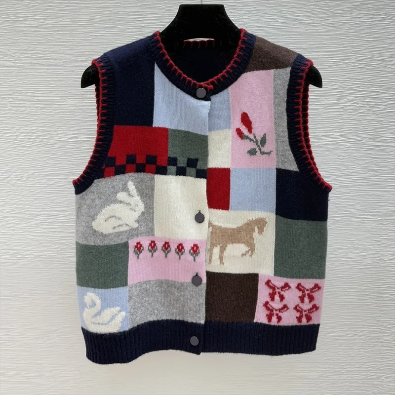 

Высококачественный женский свитер в сетку с разными узорами, модный, мягкий, приятный для кожи и теплый 251004218