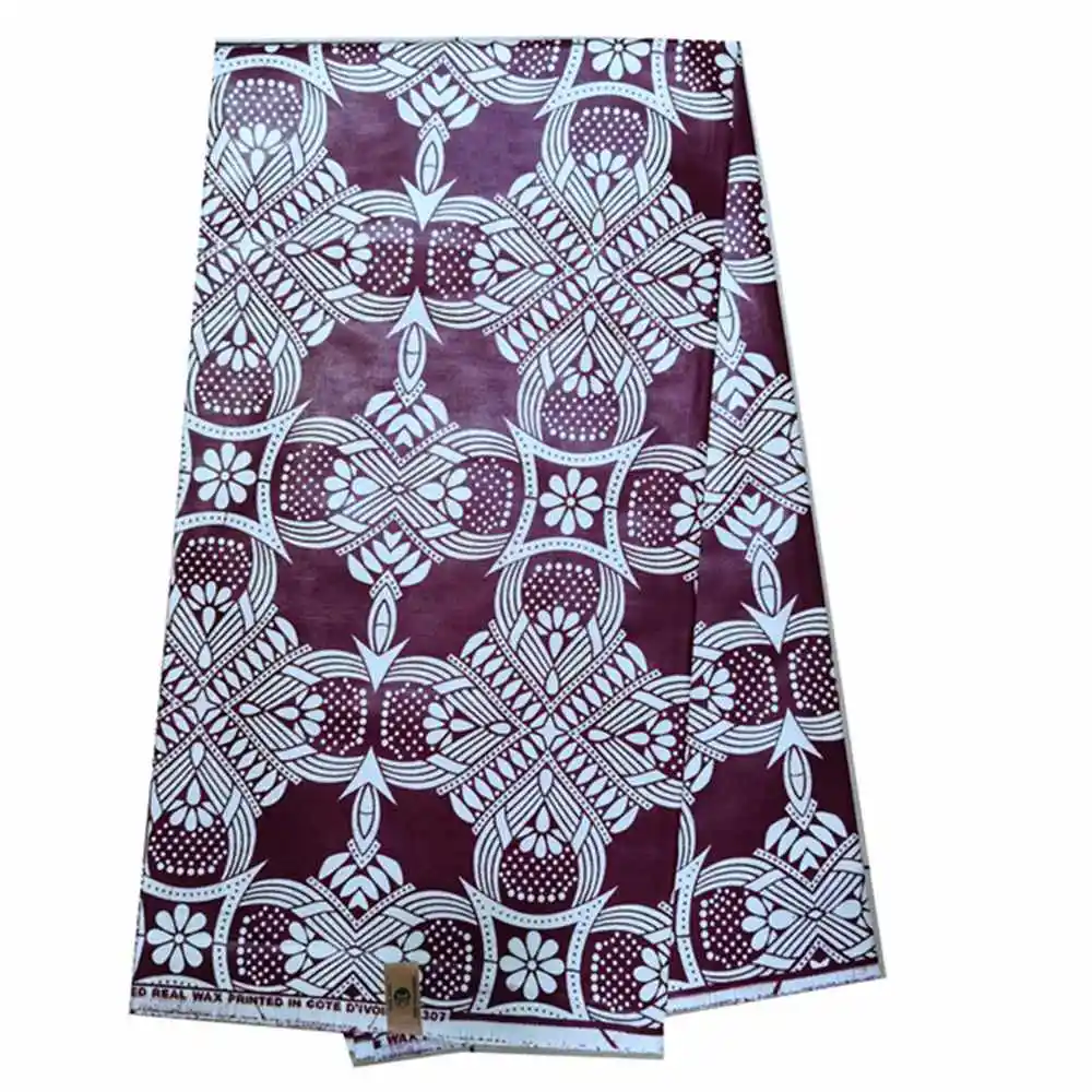 Veritable Dutch Super-W Guaranteed Super Real Uni-Wax Printed Fabric Hollandais Pagne Africa Dress 100% Cotton Wax Java Tissu