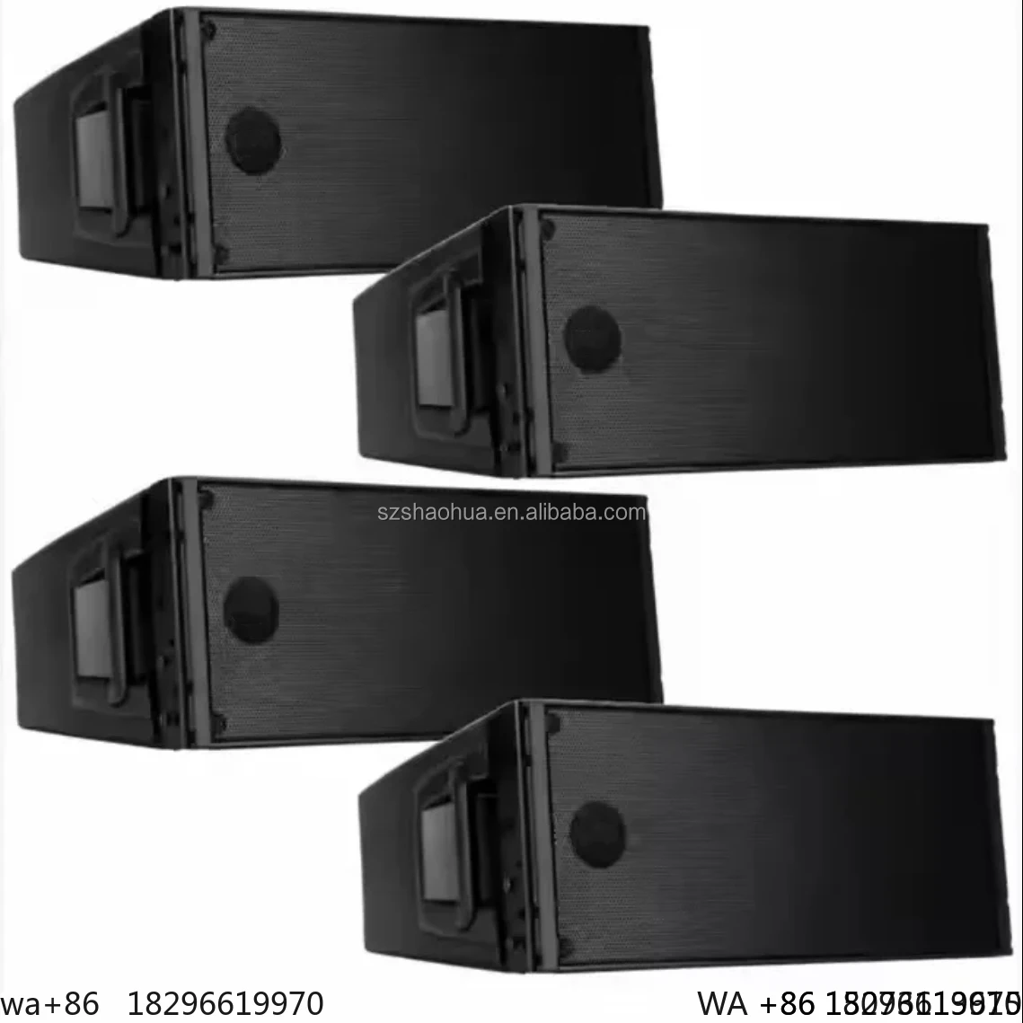 

Dual 10 Inch Pro Sound Active Two-way Line Array Speaker Professional Audio Outdoor Powered Speakers