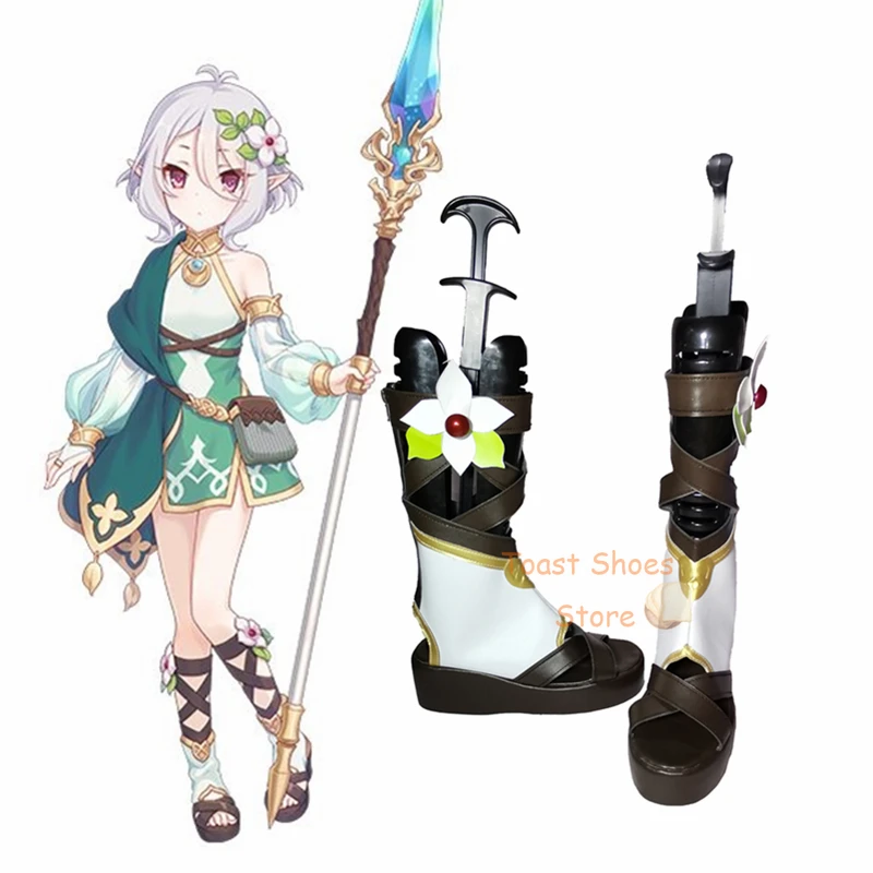 

Anime Princess Connect! Re:Dive Kokkoro Cosplay Shoes Comic Anime for Con Carnival Party Cosplay Costume Prop