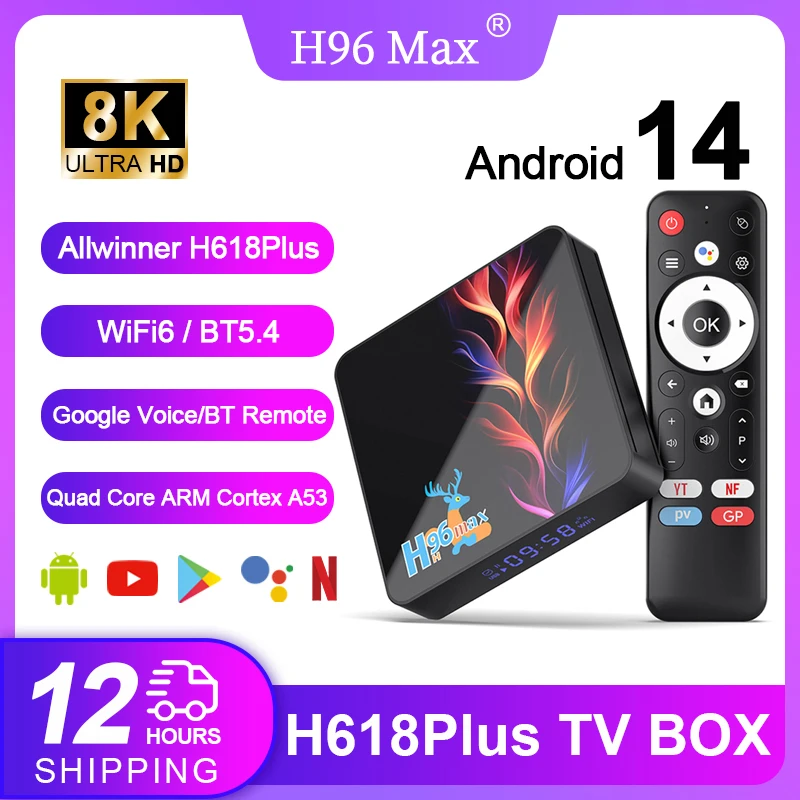 H96 Max H618 Plus A…