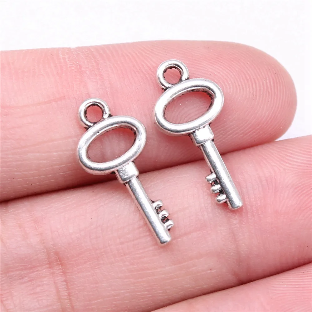 Key And Lock Charms Pendant Men Jewellery Bulk Cute Ornaments