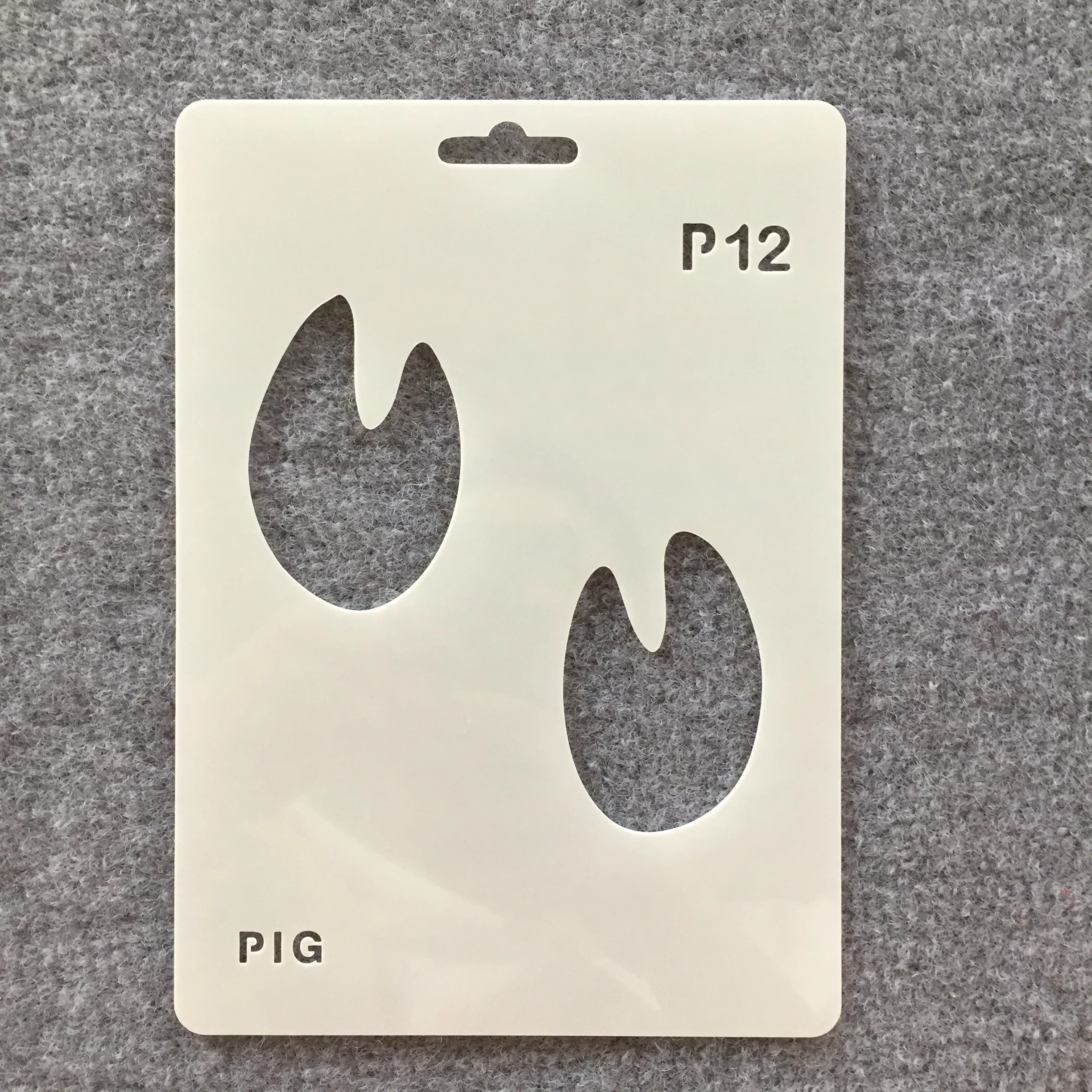Lot De 12 Pochoirs à Gaufrer Transparents - Motifs Herbe Et Bois Pour Scrapbooking, Cartes Et Décoration