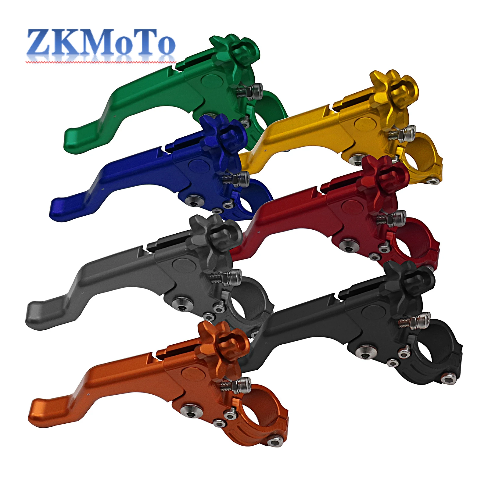 Motocicleta Curta Stunt Clutch Lever, Acessórios Modificados para Honda CBR, Kawasaki, Suzuki, Universal