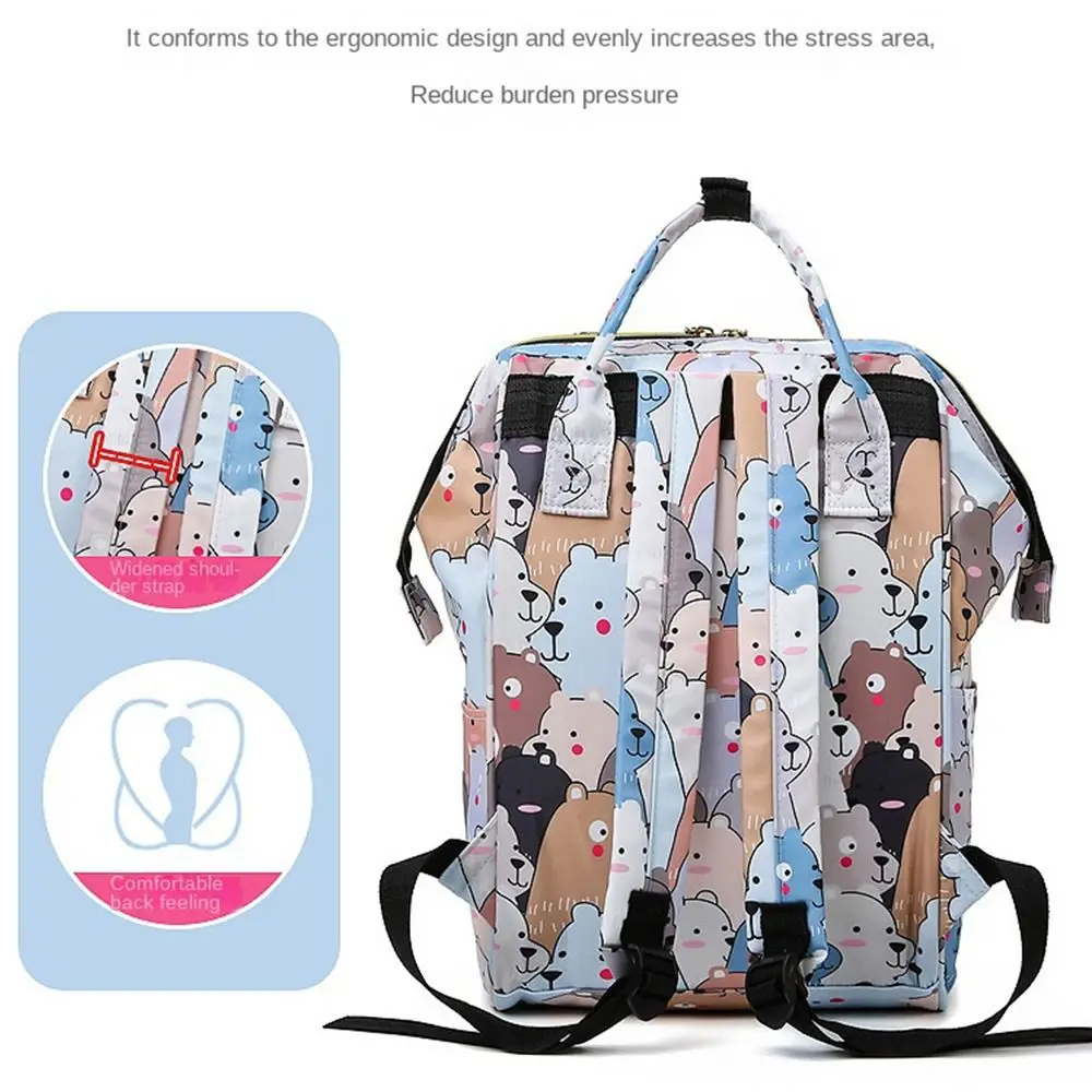 

Dad Water Resistant Pockets Multi-Function Storage Bag Baby Care Nappy Changing Nappy Bags Travel Backpack Diaper Bag Mummy Bag