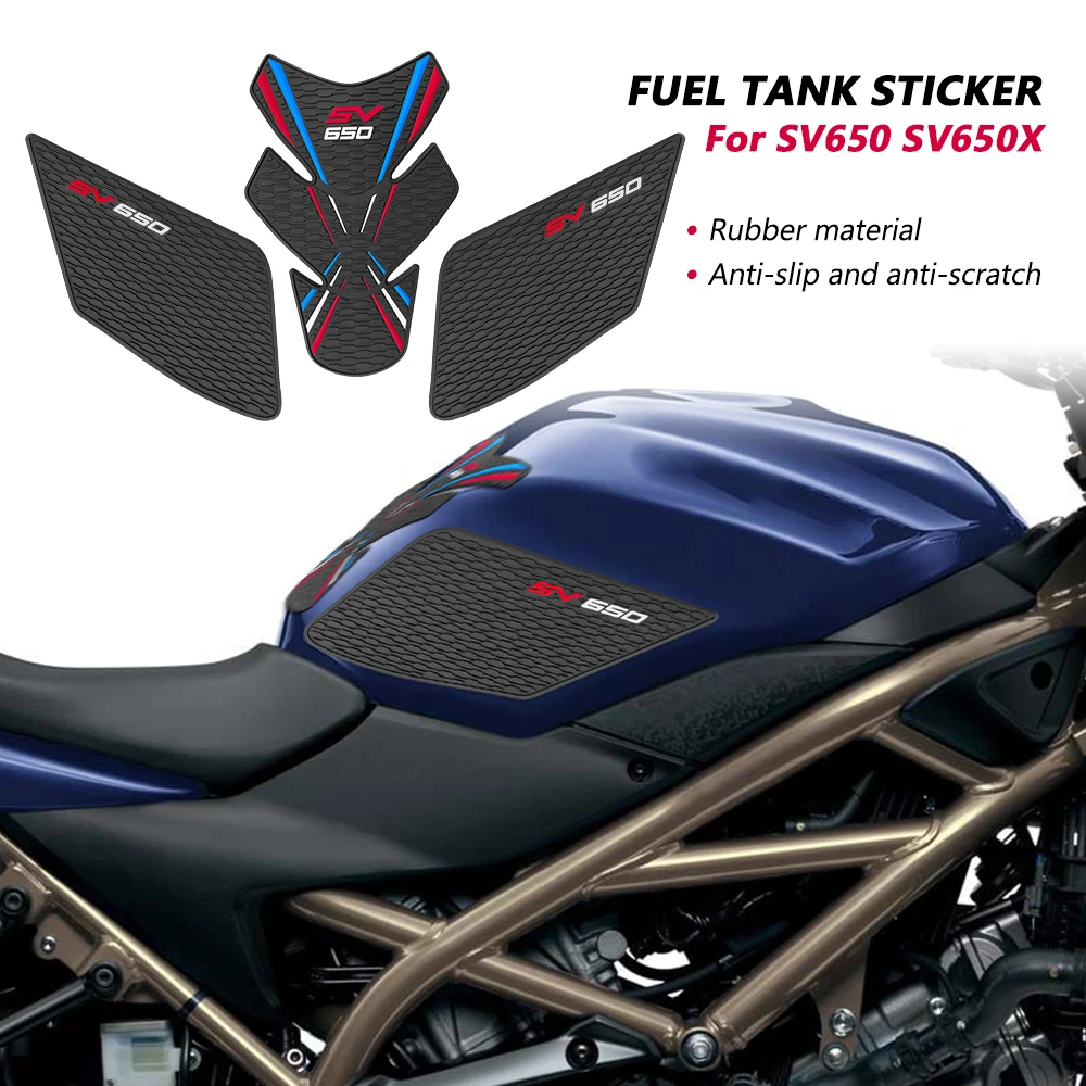 Motorcycle Accessories Tank Pad for sv650 SV650 fuel tank paste new sv650x fuel tank protection sticker Fuel tank sticker