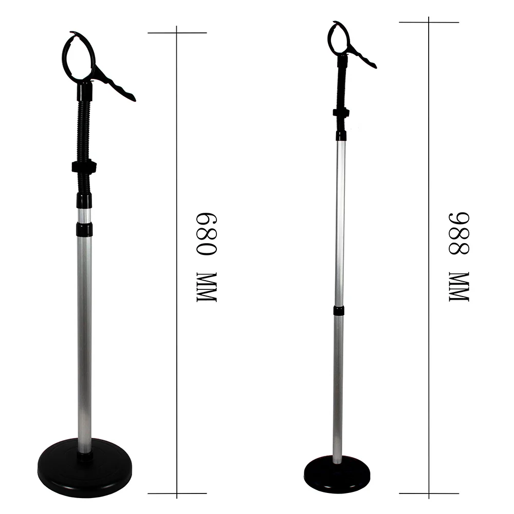 Hair Dryer Stand  Adjustable Height and Stable Base Blower Holder