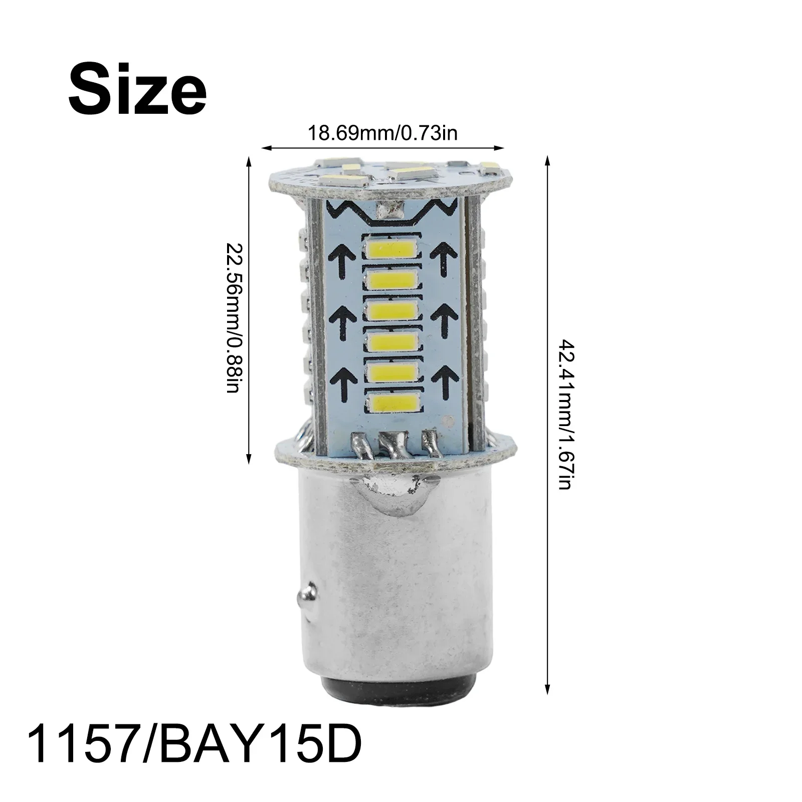 Car LED Brake Light Direct Replacement Car Accessories DC 12V Rear Brake Sequential Brake Simple Design Strobe