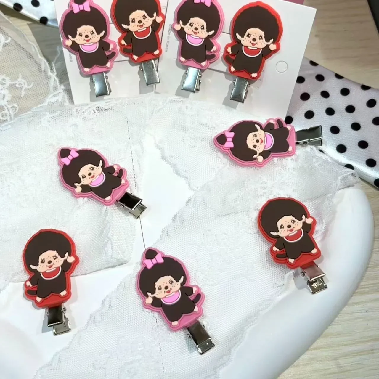 Cute For Monqiqi Hairclip Headwear For Girls Anime Cartoon Fashion Hairpin Hair Accessories Kids Birthday Xmas Gift