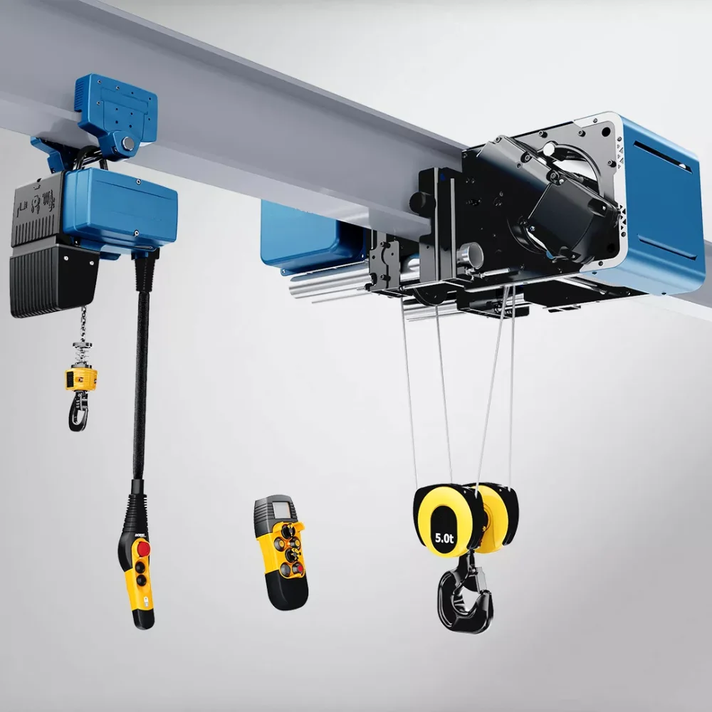 Electric Wire Rope Hoist with Wireless Remote Control 1-20ton