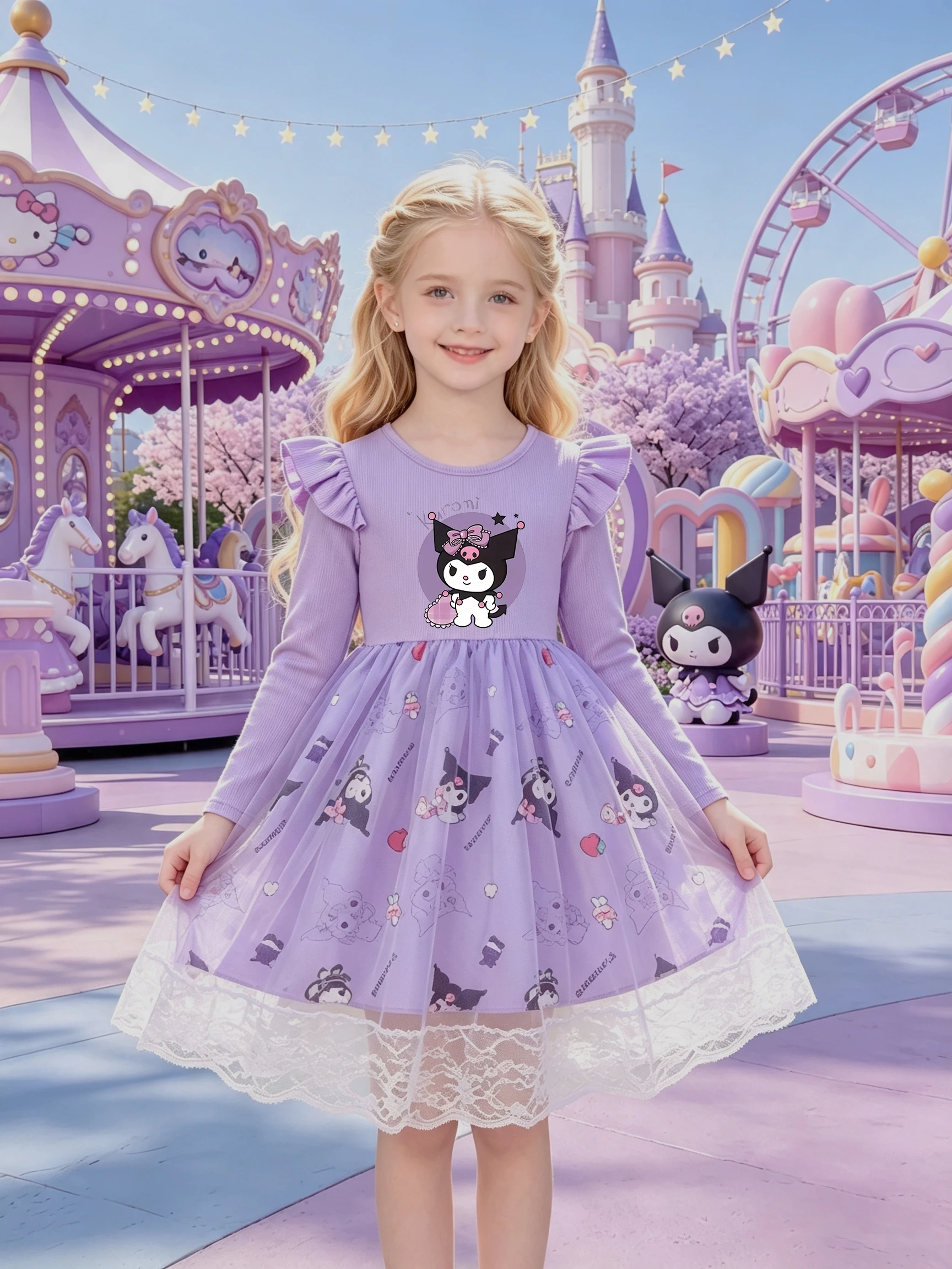 Vestido de tul con estampado d - Sewing Textiles reseña y precio