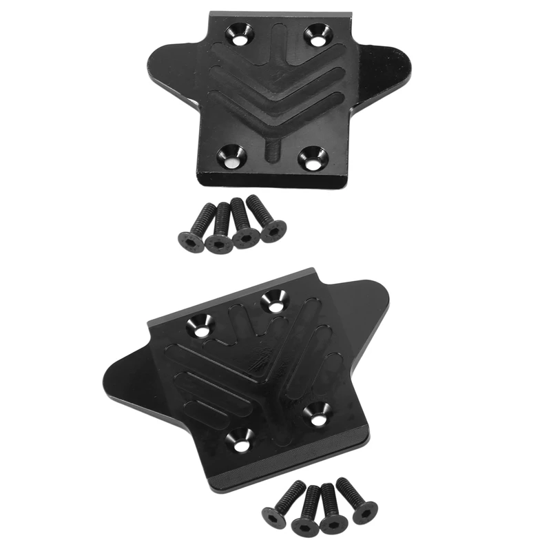 Juste de protection en métal pour châssis avant et arrière, ensemble de plaques de protection pour ARRMA 1/8 KRABOU6 S RC, pièces de mise à niveau de voiture