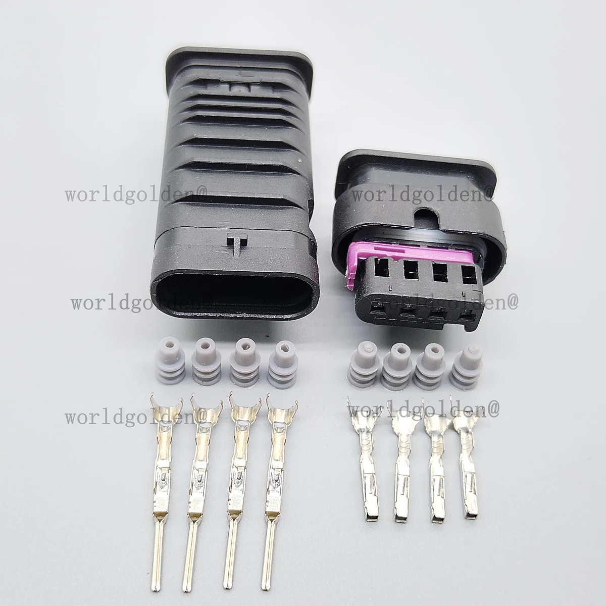 1-1564559-1 1-1718645-1 4Pin Connector for Universal Vehicles Headlight Injector Wire Connection car connector