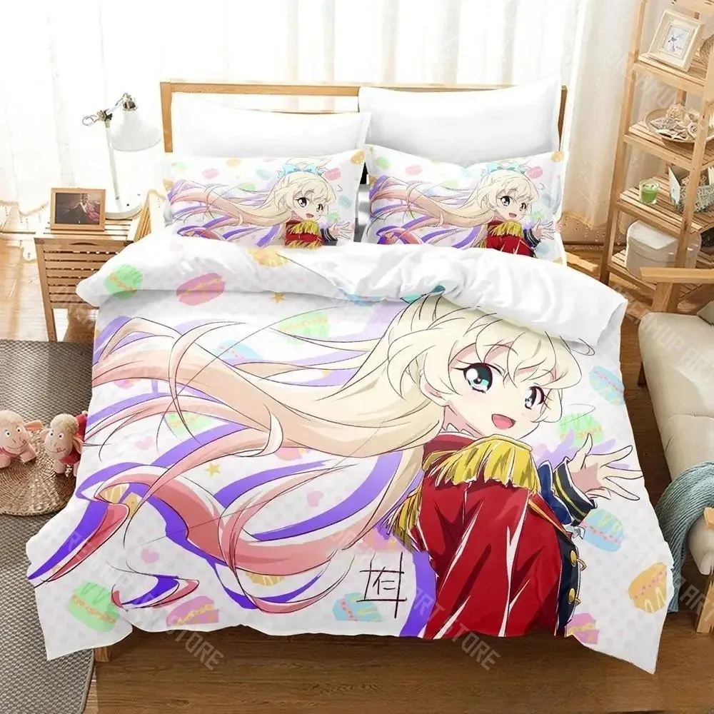 3D Printed Anime Aikatsu Game Bedding Set for Boys Girls Duvet Cover And Pillowcase Twin Queen King Full Single Double Sizes
