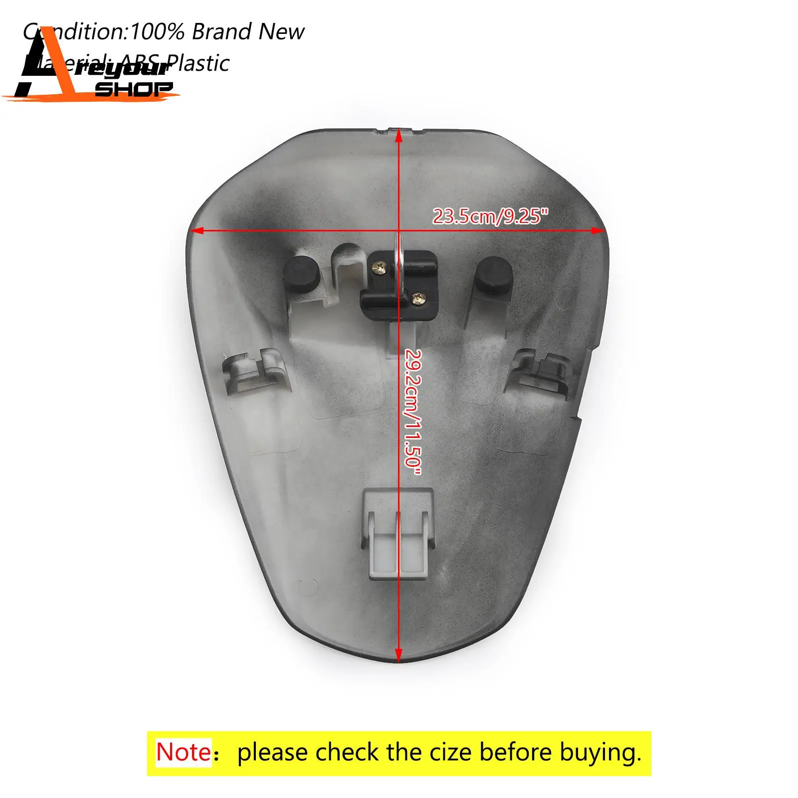 

ABS Rear Seat Cover Cowl Fairing for Suzuki GSXS1000 GSXS1000F 2015 2016 2017 2019 2020 Black