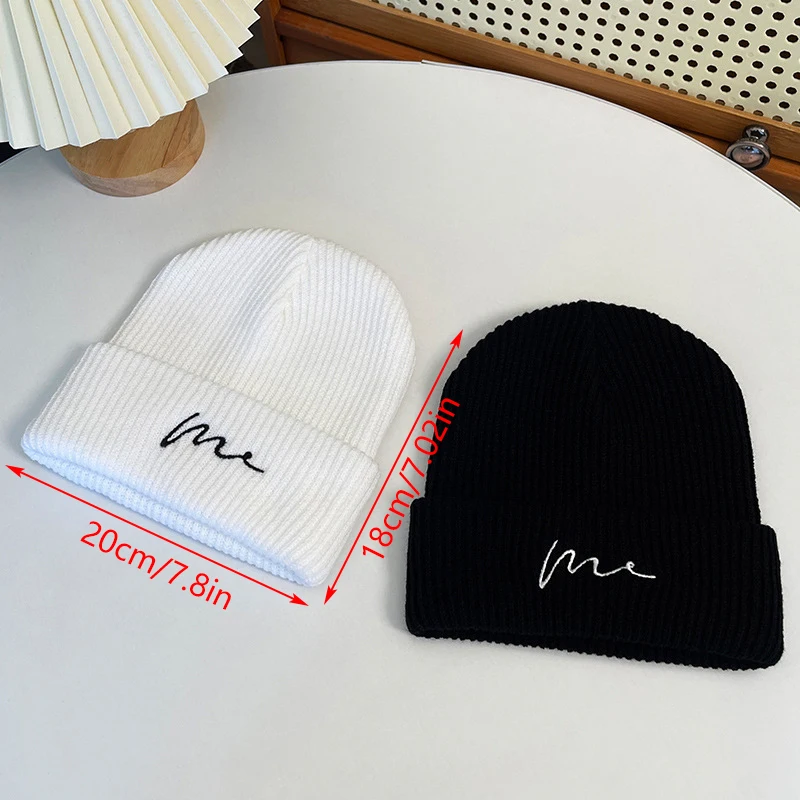 Chapéus de inverno para unissex gorros de malha sólida bonito chapéu senhora outono feminino gorro bonés mais quente masculino casual boné