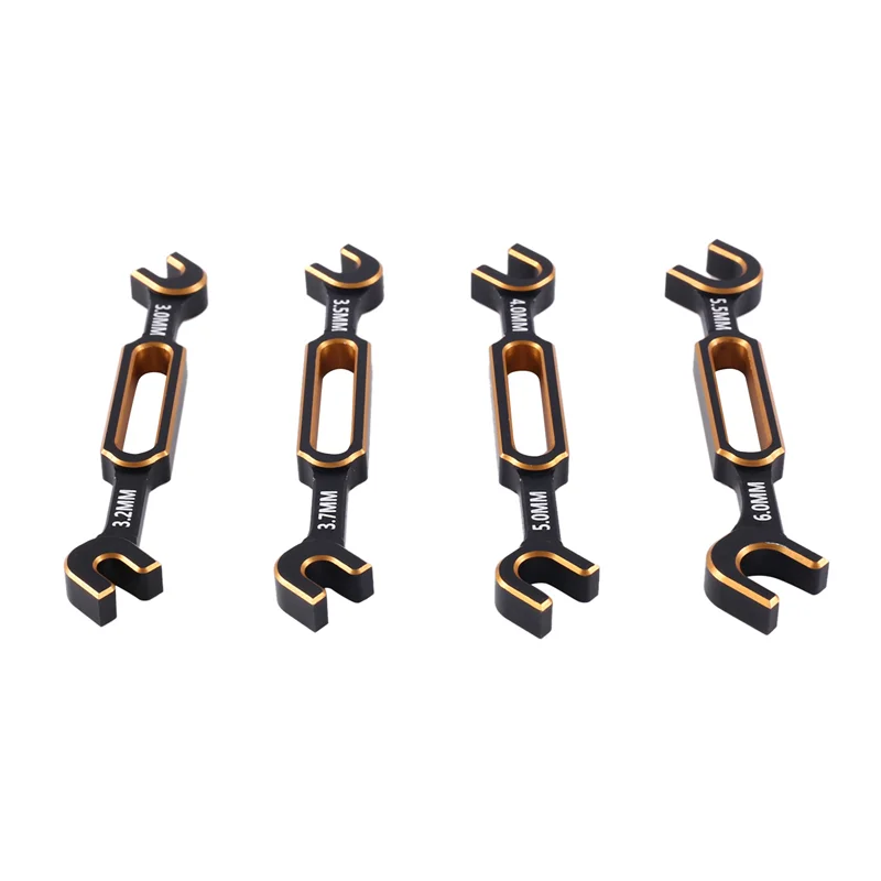 8Pcs Wrench 3/3.2/3.5/3.7/4/5/5.5/6Mm Turnbuckle Nut Ball End Joint Remover Universal Tool For RC Car Drone Boat,1