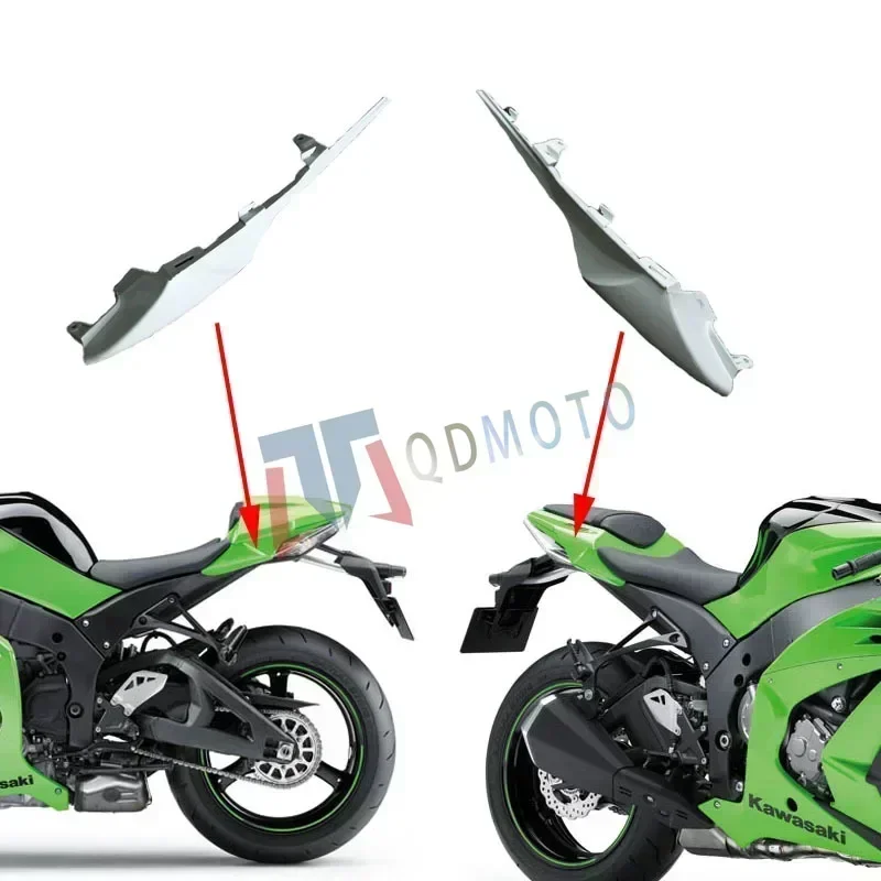 Pour Kawasaki ZX-10R 2011 2012 2013 2014 2015 Moto, carénage latéral arrière non peint, accessoires de carénage en ABS injecté