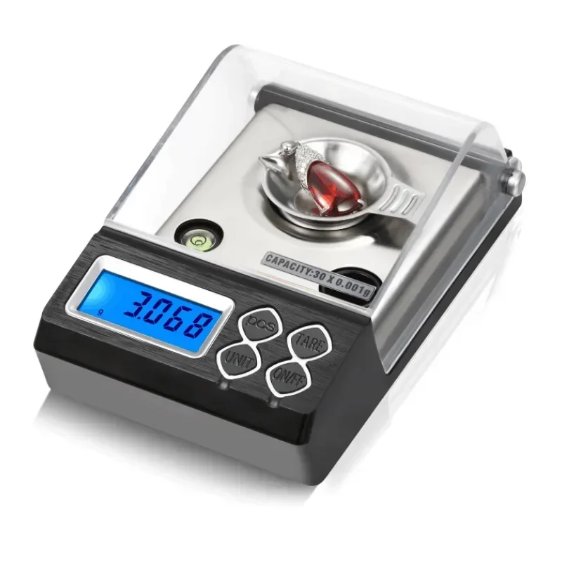 10pcs 50g0 001g Pocket Scale Carat Ct33 Jewelry Bird's Nest Scale Precision Portable Gram Scale