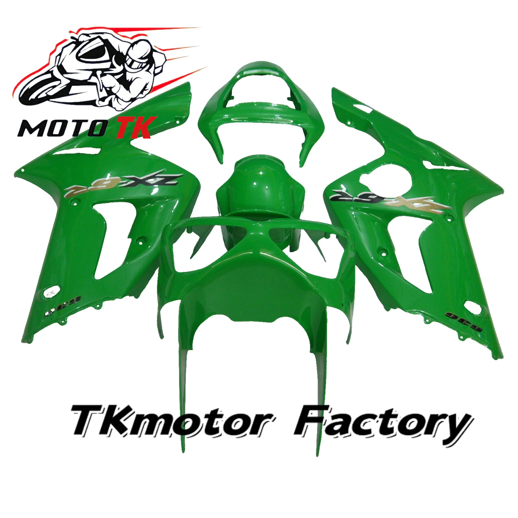 

Full Fairing Kit Injection Molding for Kawasaki ZX6R 636 2003 2004 Motorcycle Complete Panels