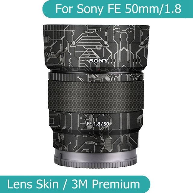 Skin Decal Sony Lens 50mm | Sony 50mm 1.8 Fe Skin | Stickers Sony 50 F1.8 -  Sel50f18f - Aliexpress