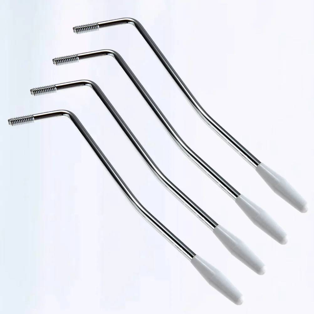 4 pièces guitare électrique Tremolo bras blanc 5Mm léger Portable Tremolo Vibrato Whammy barre pour pont de guitare électrique