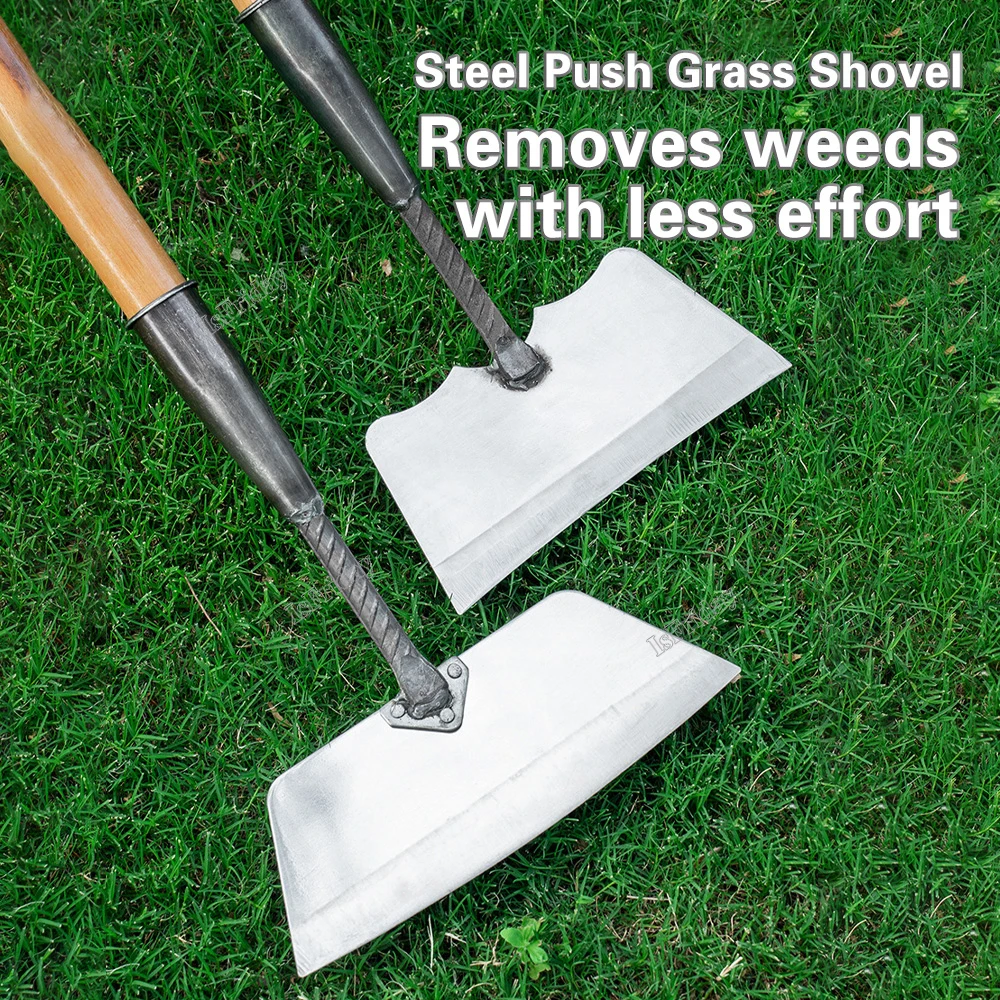 Weeding Shovel Manganese Steel Lawn Hoe Blade Special Tools For Farming Scraping Land Walls Without Bending Down Weed Remover