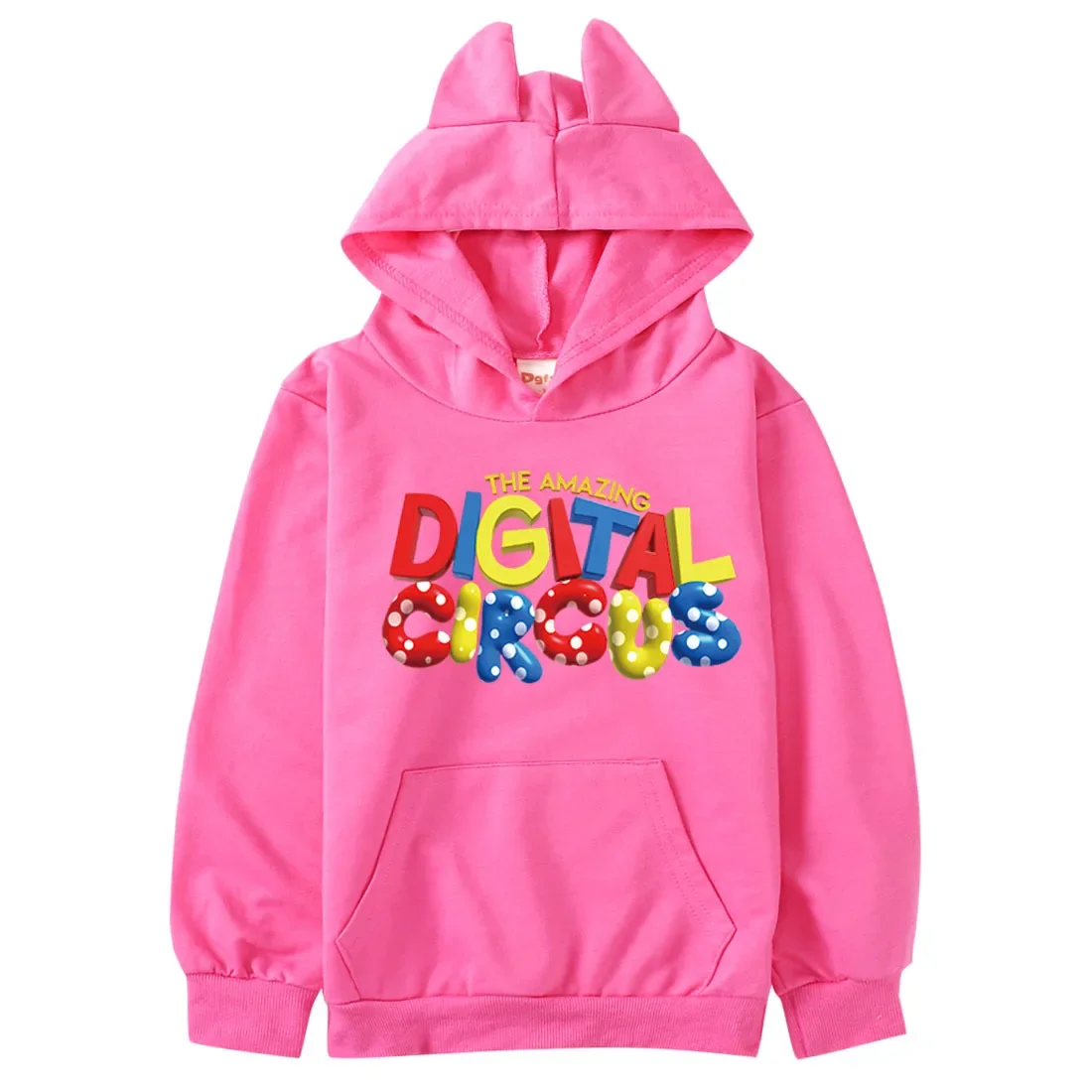 

The Amazing Digital Circo Clothes Kids Pomni&Jax Hoodies Baby Girls Cartoon Long Sleeve Sweatshirts Boys Casual Hooded Outerwear