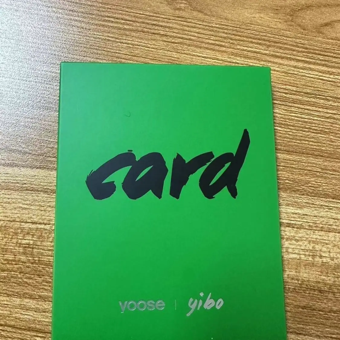 Wang Yibo cosplay set di carte piccole periferiche colorate, confezione scatola originale non aperta