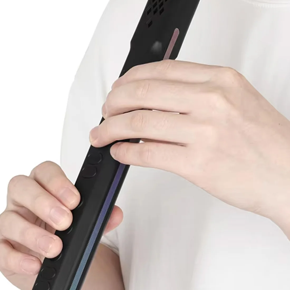 Mini Electric Blowpipe Bluetooth MIDI Built-in 13 Kinds Digital Blowpipe for Adults Children Music Lovers Beginner Performce