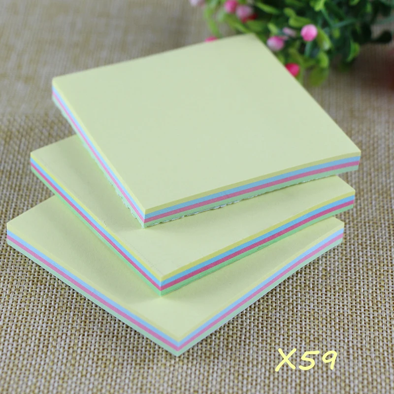 10Pcs 80Pages/Set Kawaii Sticky Notes Stationery Store Mini Memo Pads  School Office Supplies Cute Colorful Message Pad