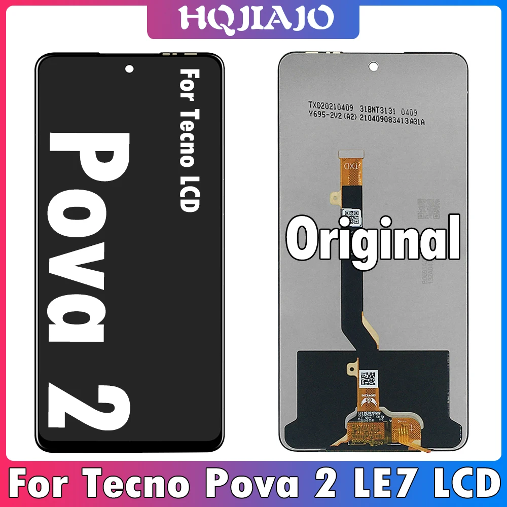 شاشة LCD بحجم 6.9 بوصة لجهاز Tecno Pova 2: تقييم شامل ودليل تثبيت عملي
