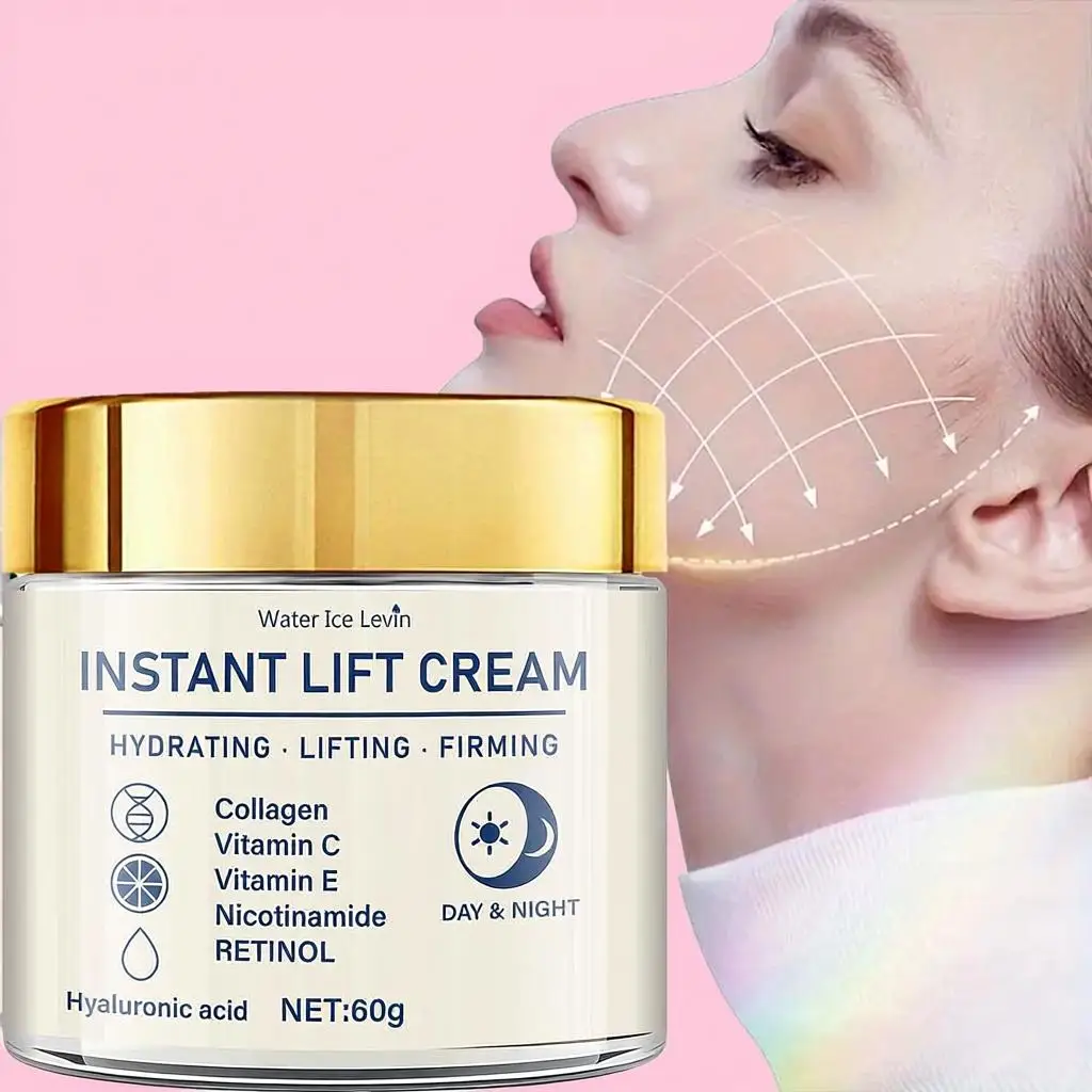 

Facial Cream 60g - Rich in Hyaluronic Acid, Retinol, Firming and Moisturizing Skin, Suitable for Any Skin, Daily Skin Care Produ