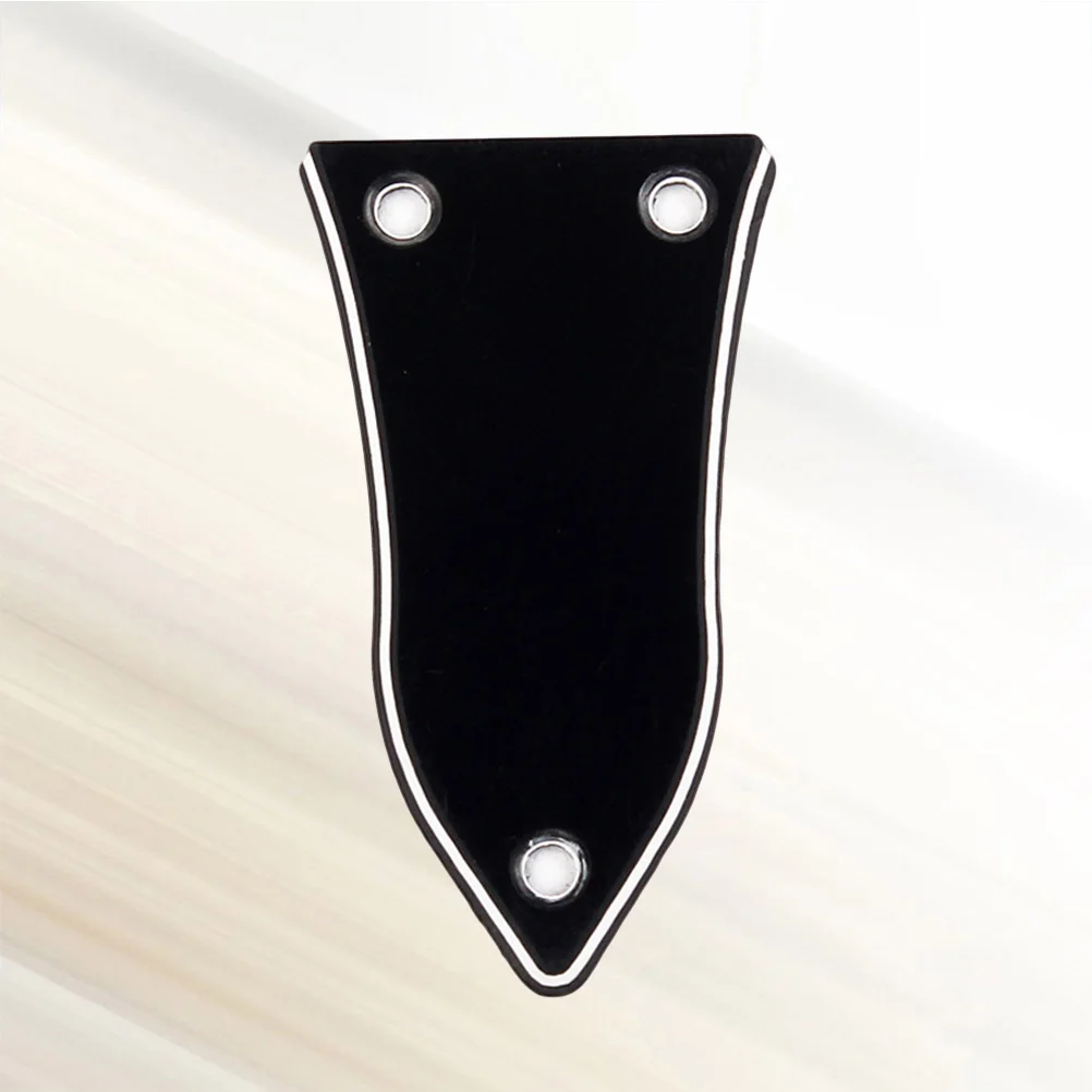 3 Holes Guitar Customization Layers Truss Rod Cover Ukulele Electric Replacement Parts Accessory