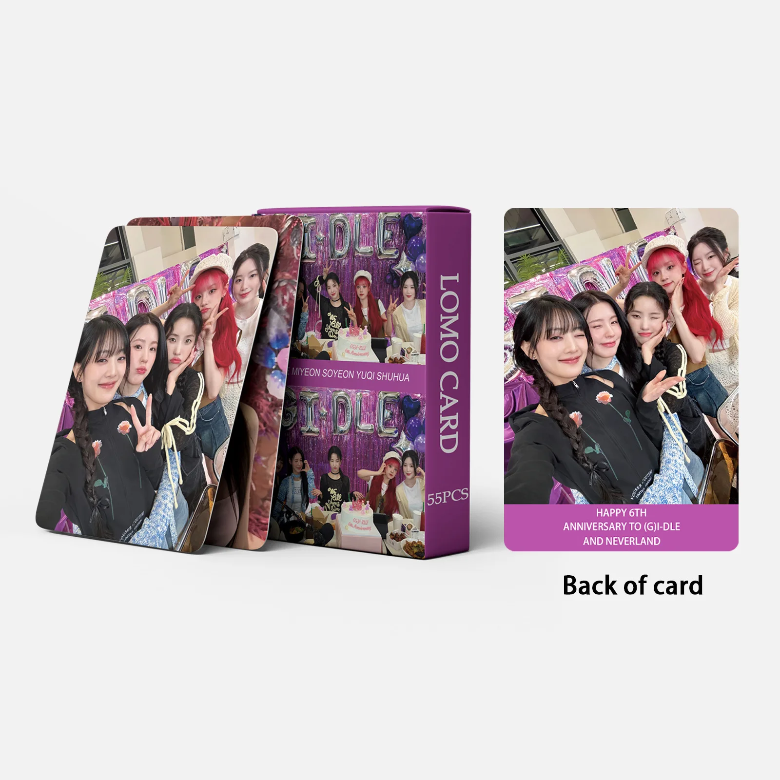 55 gidle Song Yuqi Freak Card (G) I-DLE YUQ1