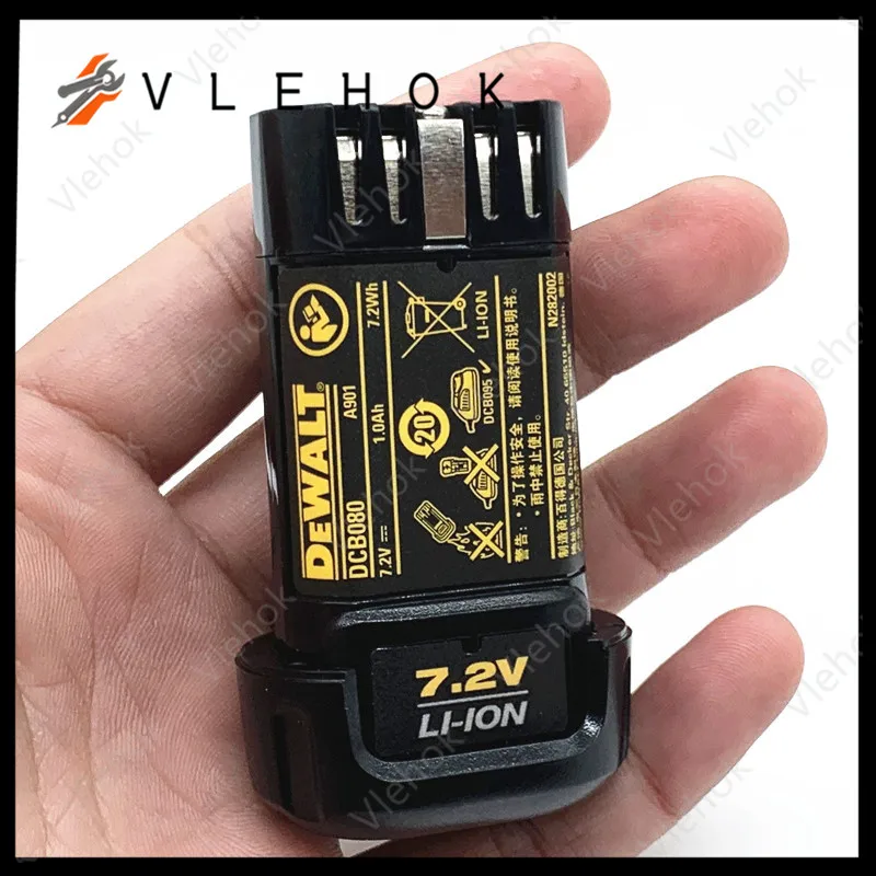 

7,2 В литий-ионный аккумулятор 1,0 Ач для DEWALT DCL023 DCF680 DCB095 DW4390 DCF680N1 DCF680N2 DCF680G2 DCB080