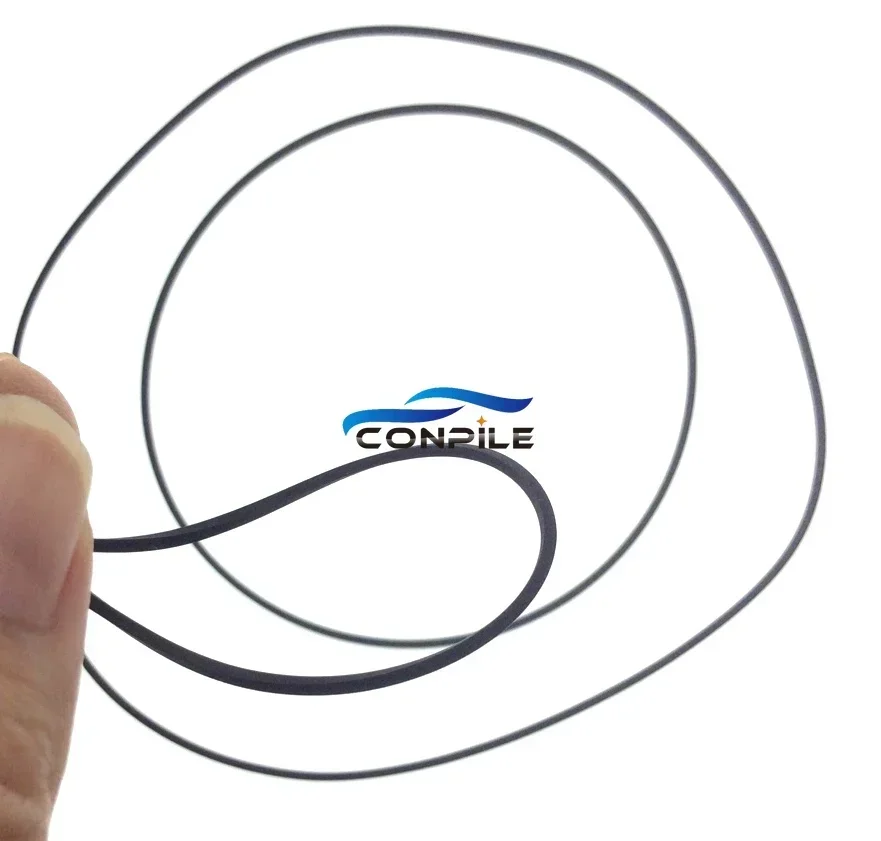 1mm transmission rubber drive belt for walkman repeater cassette deck counter audio tape recorder square