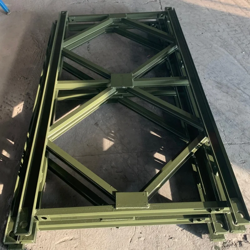Hot-selling eco-friendly support frame for efficient construction, movable large-span prefabricated design Bailey Bridge