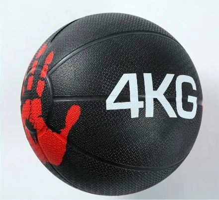 Fitness Training 4kg Solid Rubber Medicine Slam Ball