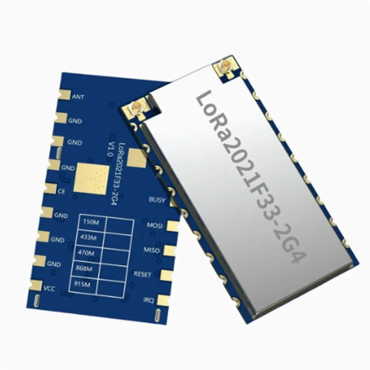 11·11COUPON LoRa2021F33-2G4 2W High-Power LoRa Module Use LR2021 Sub-GHz 150-470MHz SPI Module,Wireless Module D
