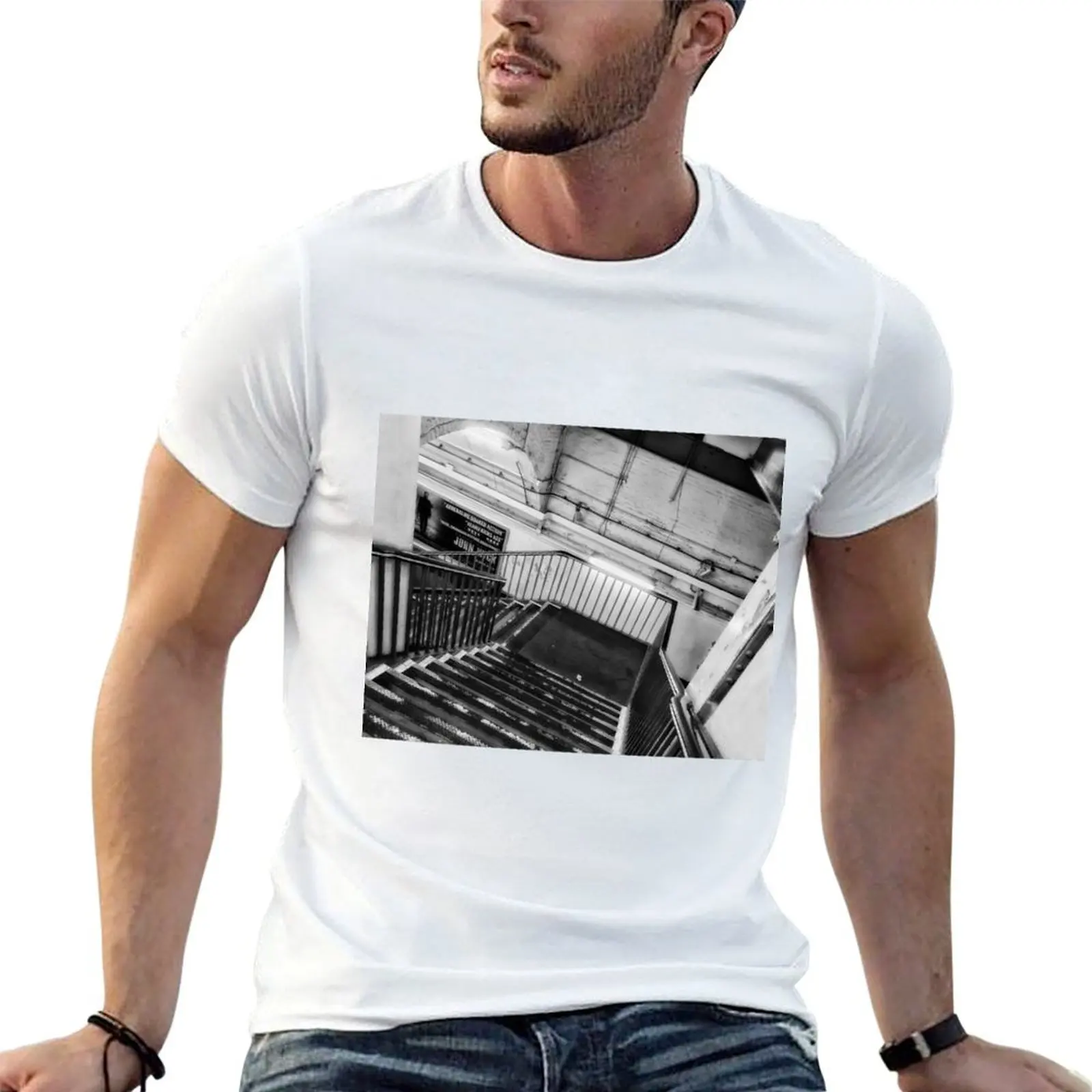 Ravenscourt Park Tube Station T-Shirt Large Size Casual Short Sleeve Top