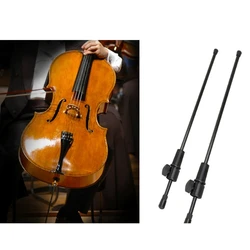 Nonslip Cello Tailpiece Endpin Lightweight Stable Cellos Carbon Fiber End Pin Adjustable Base Tail Rod End Pin Durable