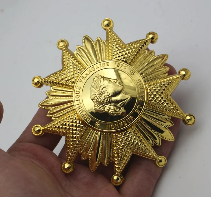 

French Legion of Honor Breast Star in Gold