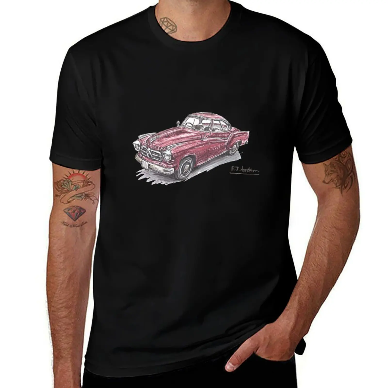 

Borgward Isabella Coupe T-Shirt funny t shirts dark humor t shirts with prints t shirt man plain T-Shirt